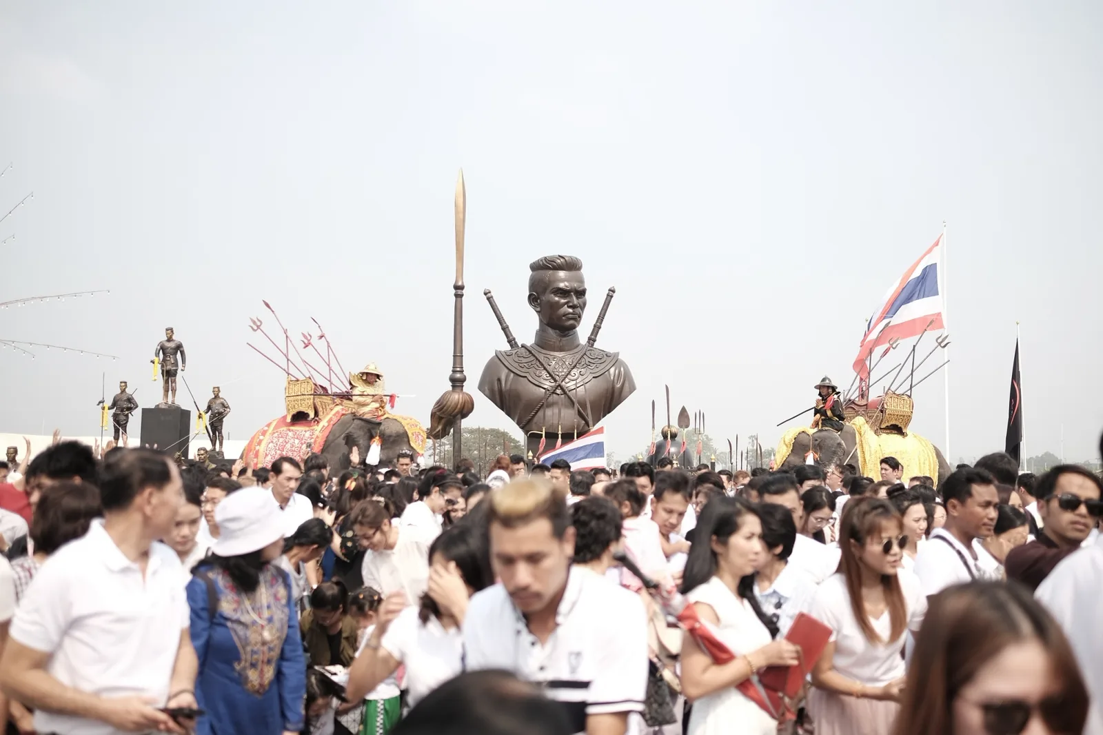 บรรยากาศพิธีบวงสรวง วันที่ ๑๘ มกราคม ๒๕๖๓
