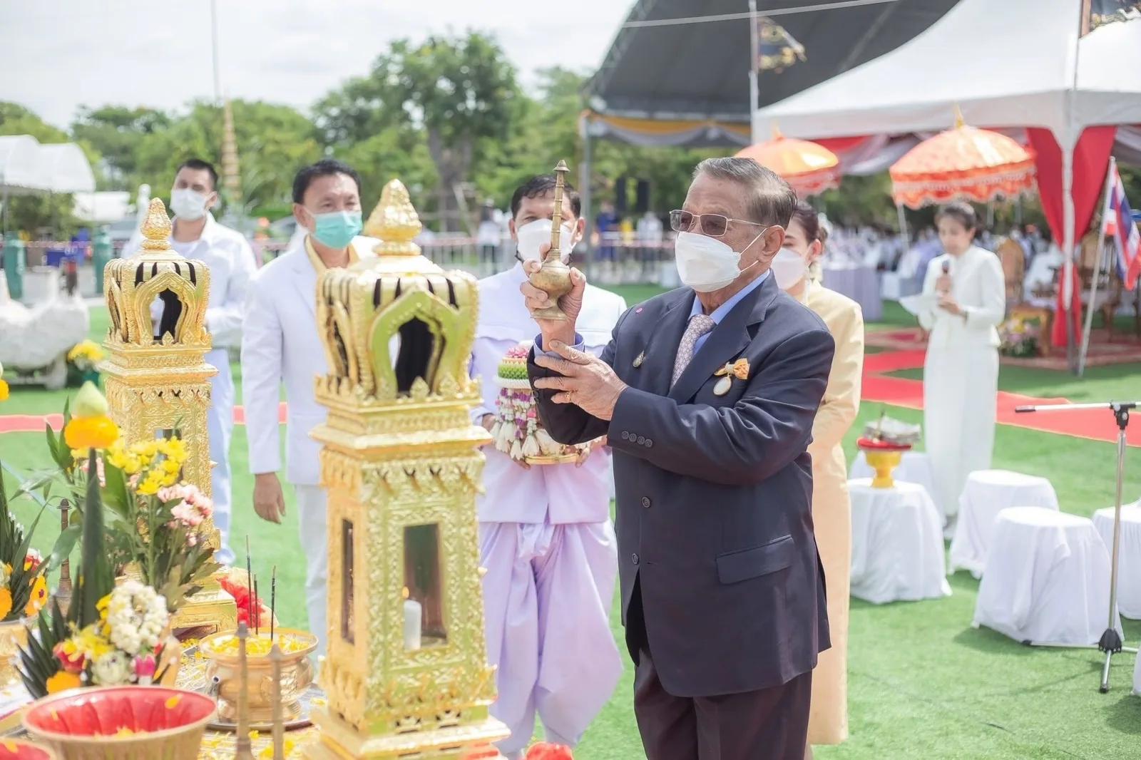พิธีอัญเชิญองค์พระแสงปืนต้น วันที่ ๓๑ กรกฎาคม ๒๕๖๕